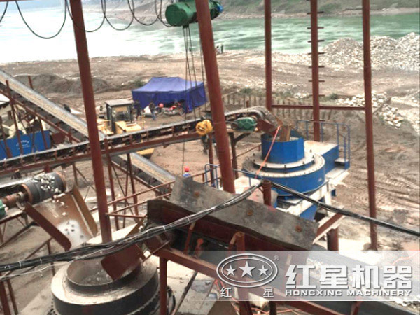 制砂生產(chǎn)線上的制砂機設備 制砂生產(chǎn)線上的制砂機設備