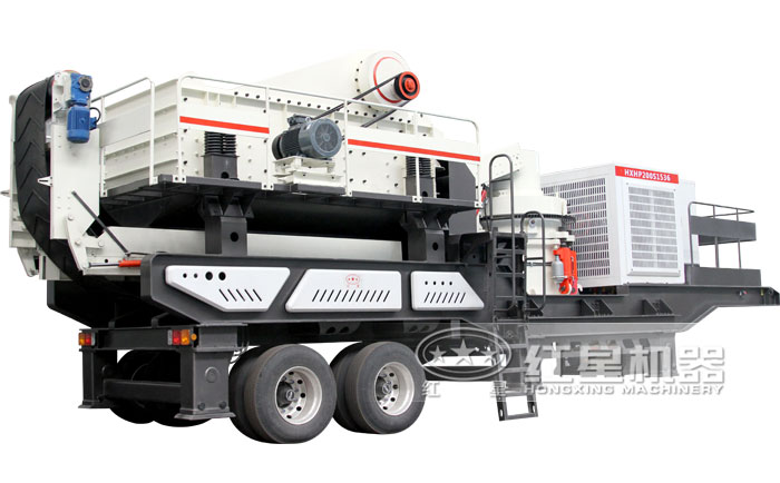 輪胎式移動(dòng)破碎機(jī) 輪胎式移動(dòng)破碎機(jī)