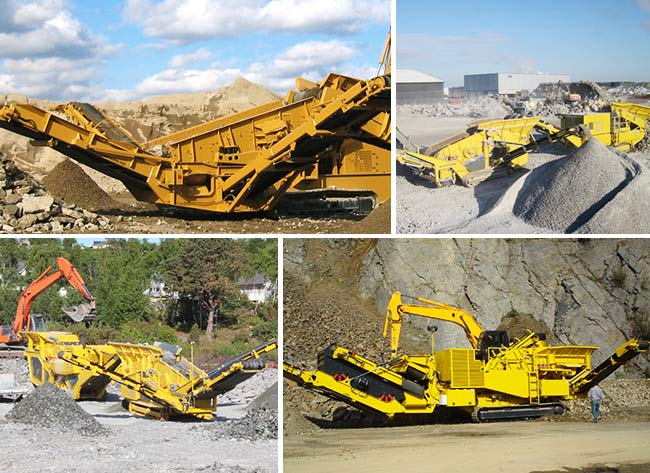 各種履帶移動(dòng)破碎機(jī)生產(chǎn)現(xiàn)場 各種履帶移動(dòng)破碎機(jī)生產(chǎn)現(xiàn)場