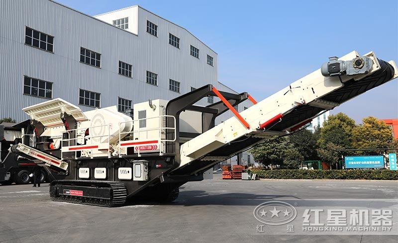 履帶式移動(dòng)破碎機(jī)