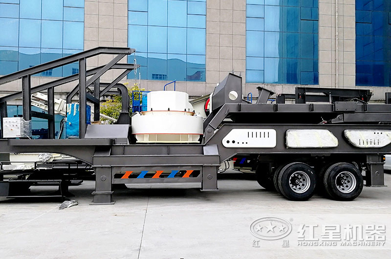 輪胎移動制砂機(jī)近景圖 輪胎移動制砂機(jī)近景圖