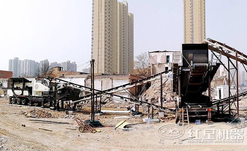 建筑垃圾處理現(xiàn)場(chǎng) 建筑垃圾處理現(xiàn)場(chǎng)