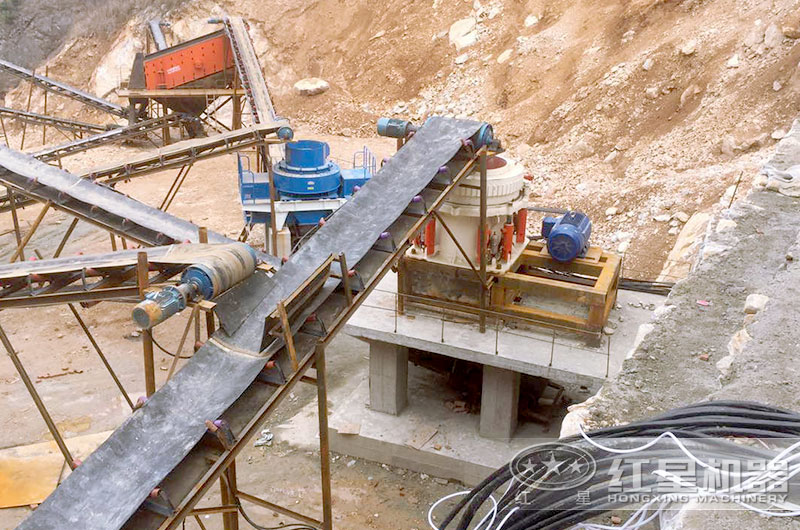 固定式小型鵝卵石制砂機生產(chǎn)現(xiàn)場 固定式小型鵝卵石制砂機生產(chǎn)現(xiàn)場