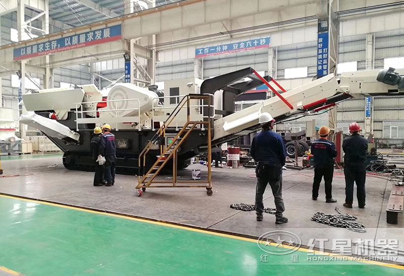 紅星移動小型制砂機自產(chǎn)自銷、現(xiàn)貨供應