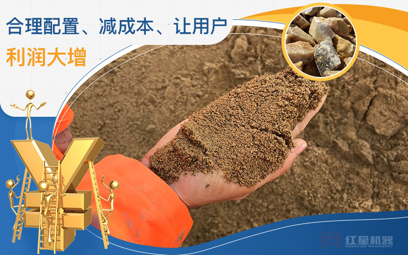 建筑用砂配置的機(jī)制沙石設(shè)備一套多少錢，附現(xiàn)場案例視頻