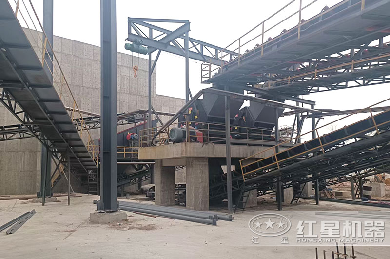 石子機(jī)生產(chǎn)線多少錢一套，附現(xiàn)場案例